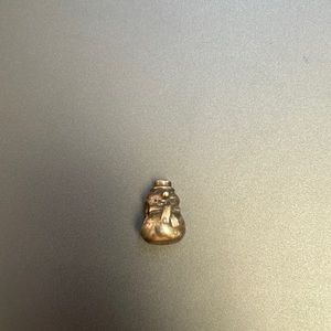 Pandora silver snowman charm